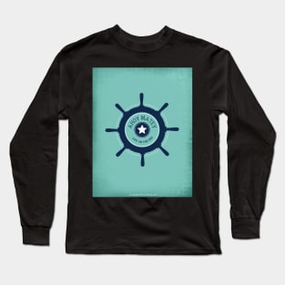 Ahoy Matey Sailor Art Long Sleeve T-Shirt